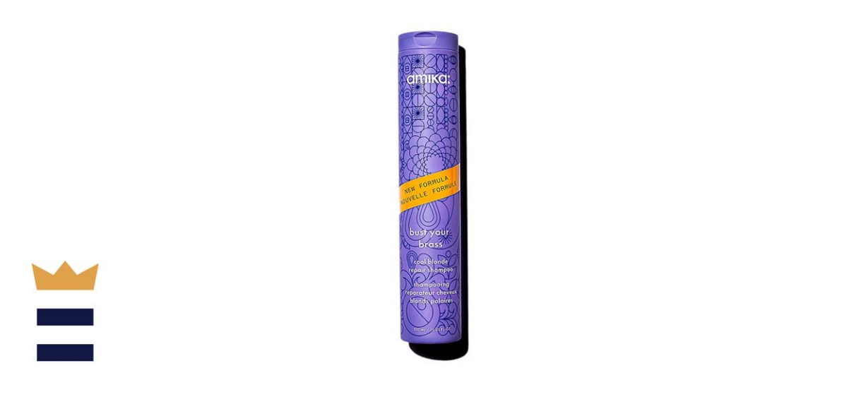 Amika Bust Your Brass Blonde Purple Shampoo