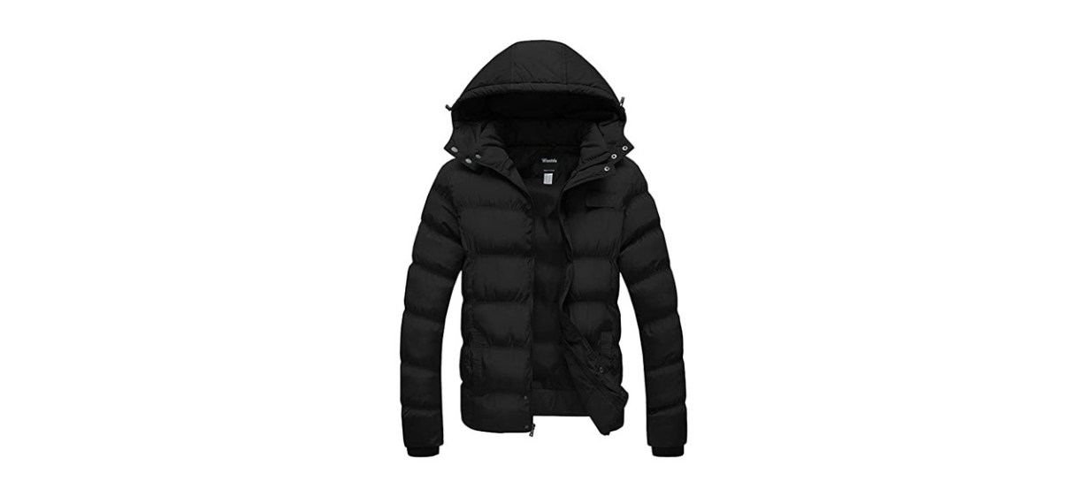 Apparel-Best Wantdo Men's Hooded Winter Coat