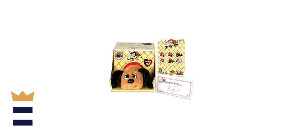 Basic Fun Pound Puppies Newborns Stuffed Animal Plush Toy