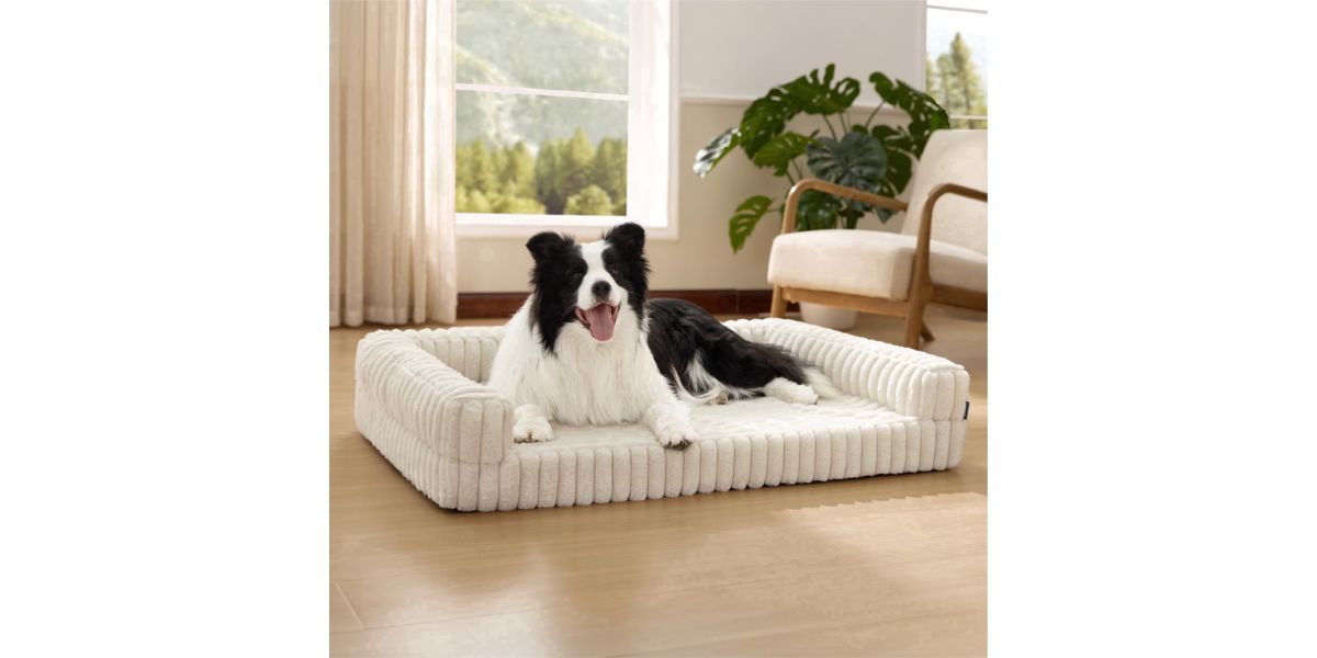 U By Bedsure Large Orthopedic Dog Bed