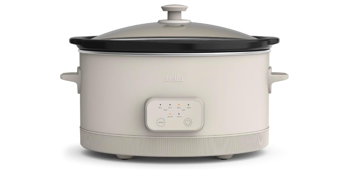 Bella 6.0 Qt Programmable Slow Cooker