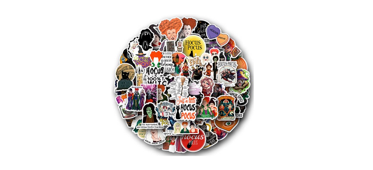 Best 50-Piece Hocus Pocus Sticker Set