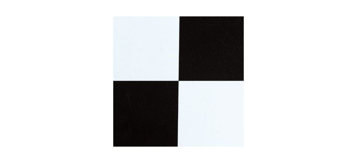 Best Achim Home Furnishings Solid Black and White 12-inch Vinyl Floor Tile