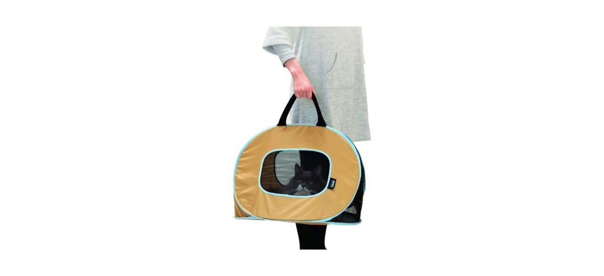 Necoichi Portable Stress-Free Cage Carrier and Litter Box Necoichi Portable Stress-Free Cage Carrier and Litter Box