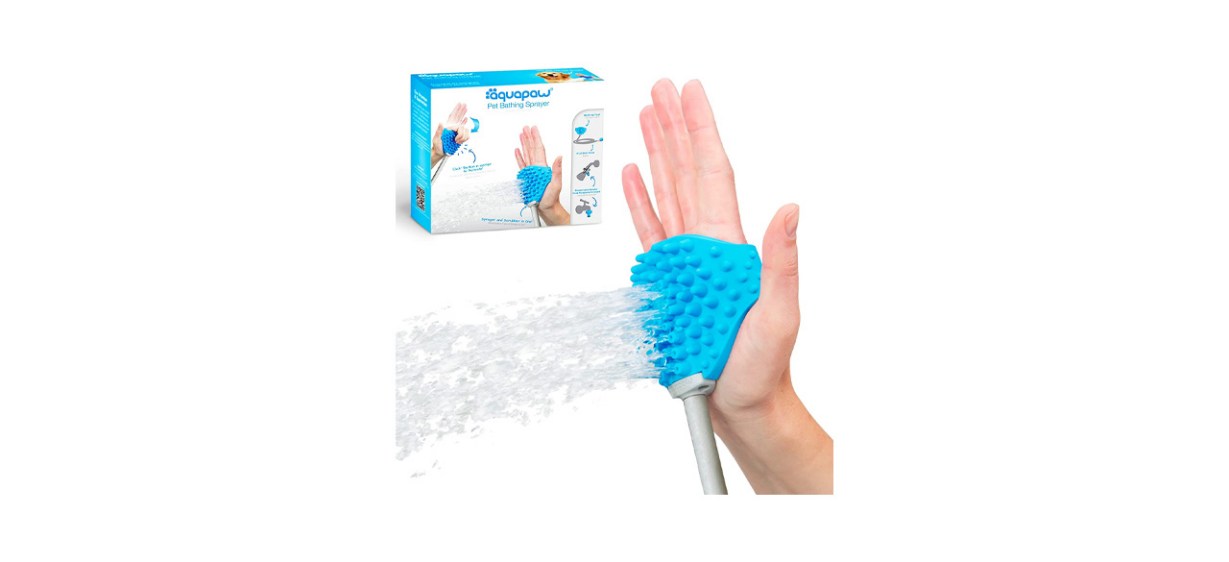 Best Aquapaw Pet Bath Sprayer and Scrubber Tool In One Best Aquapaw Pet Bath Sprayer and Scrubber Tool In One