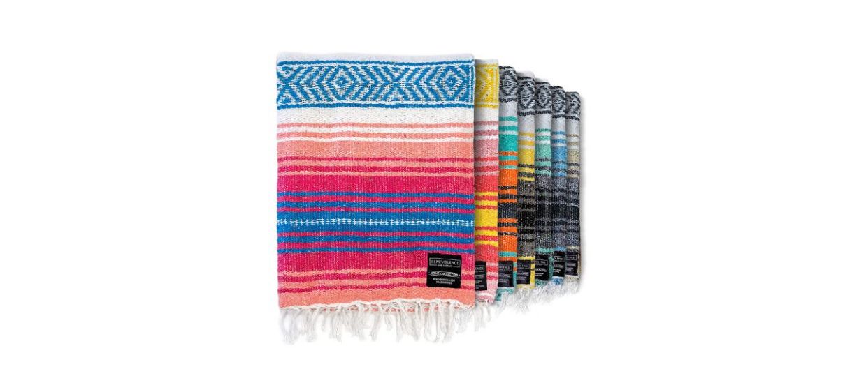 Benevolence LA Authentic Mexican Yoga Blanket