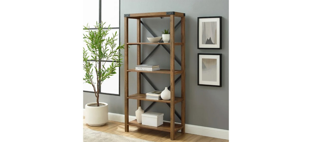 Foundstone Gwen Etagere Bookcase