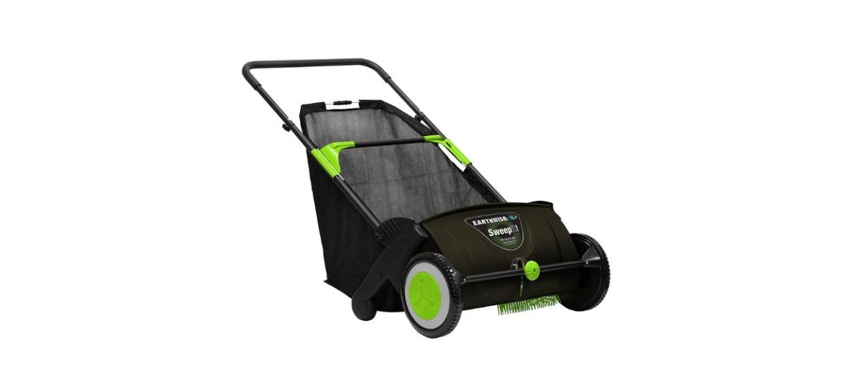 Best Earthwise Push Lawn Sweeper 