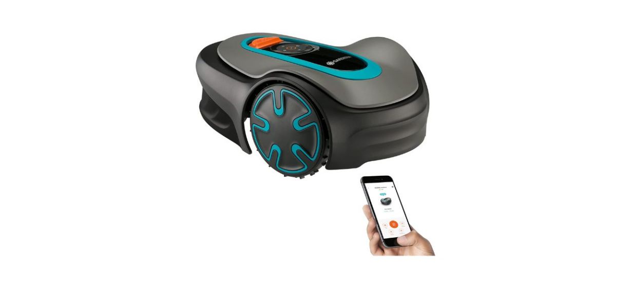 Gardena Sileno Minimo Automatic Robotic Lawn Mower Gardena Sileno Minimo Automatic Robotic Lawn Mower