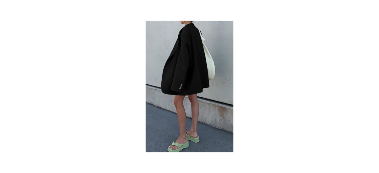 Best Grlasen Long-Sleeved Oversized Blazer