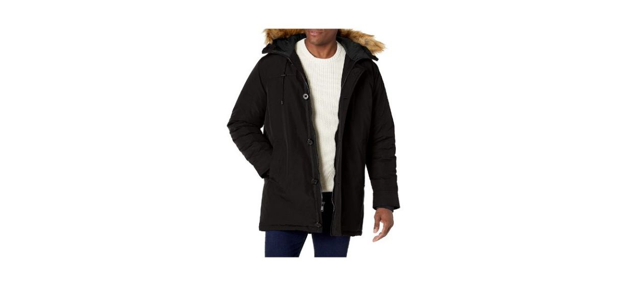 Best Guess Mens Heavyweight Hooded Parka