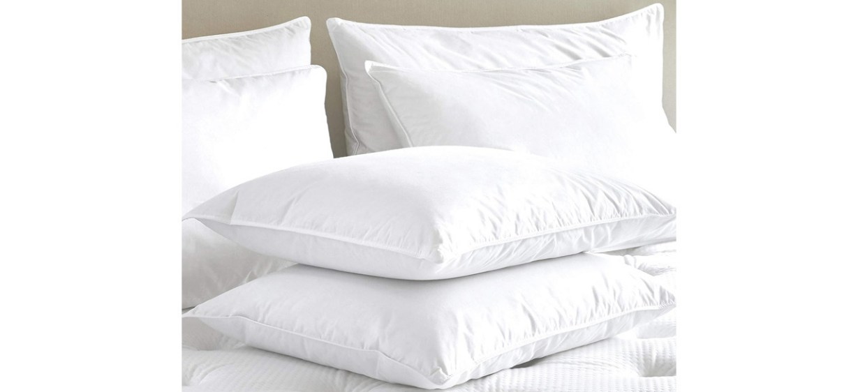 Firm Microloft Gel Polyester Hotel Pillow - King