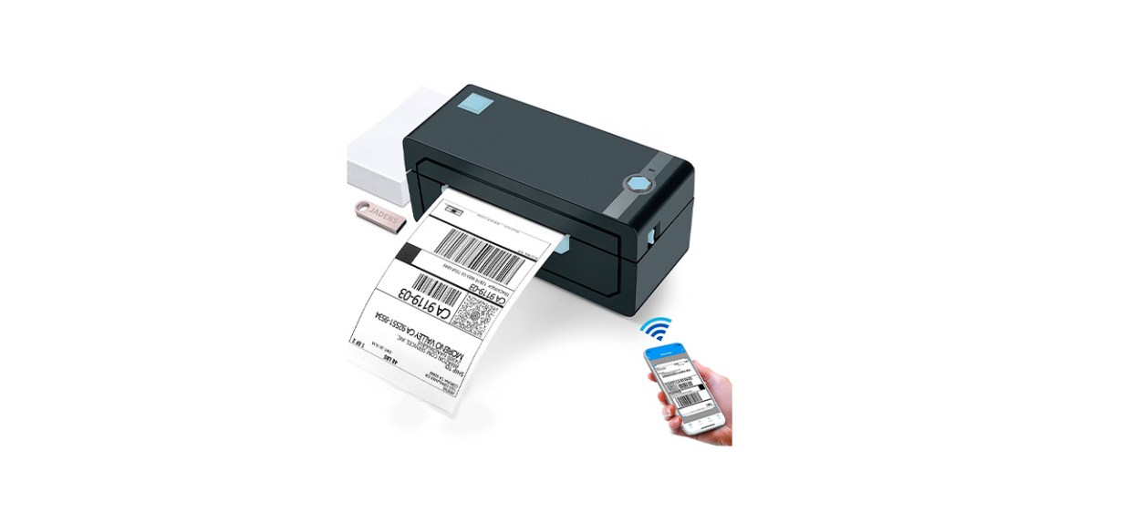 Best Jadens Bluetooth Wireless Thermal Shipping Label Printer