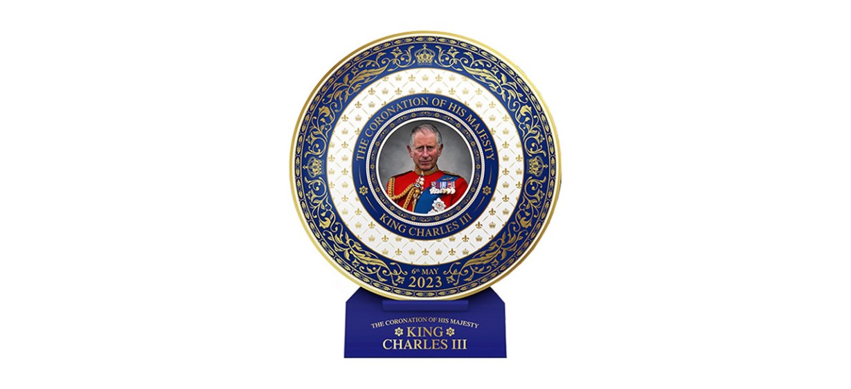 Best King Charles III Commemorative Coronation Plate Best King Charles III Commemorative Coronation Plate