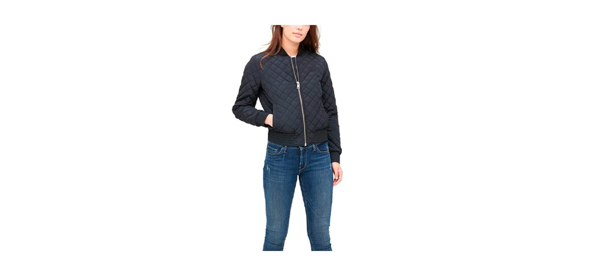 Best Levis Womens Diamond Quilted Bomber Jacket