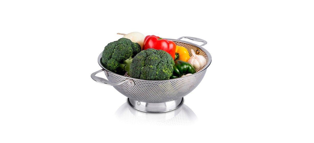 Best LiveFresh Stainless Steel Micro-Perforated Colander