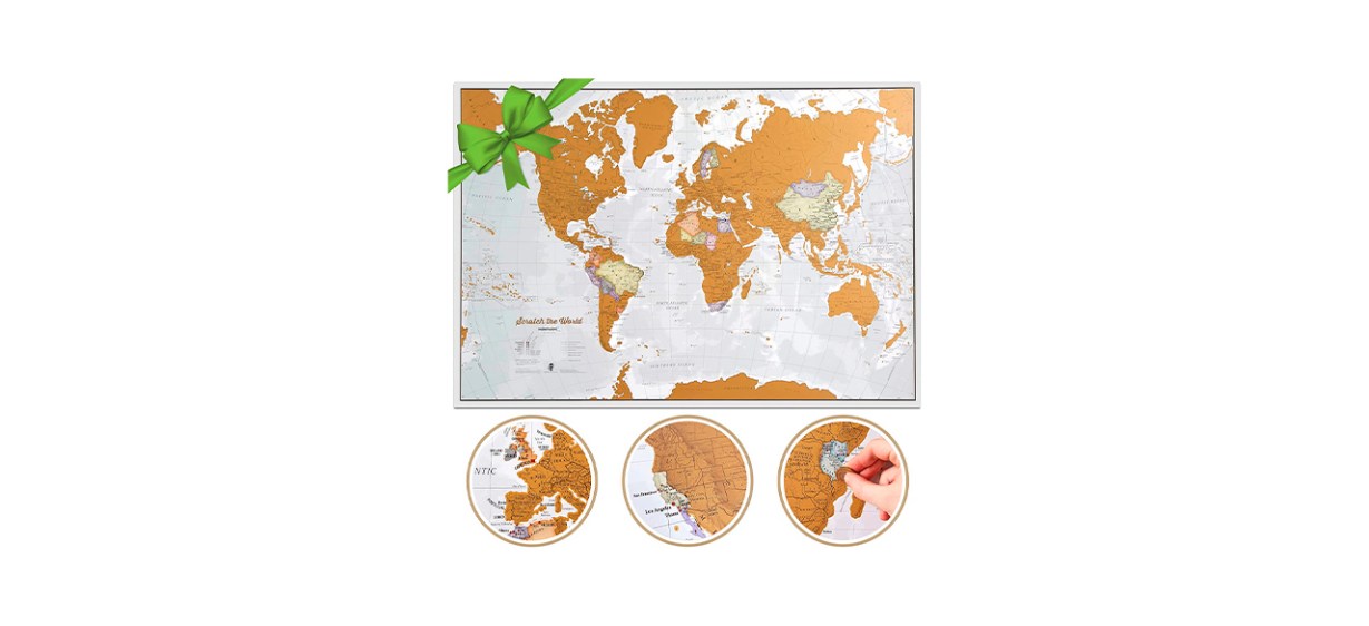 Best Maps International Scratch the World Travel Map