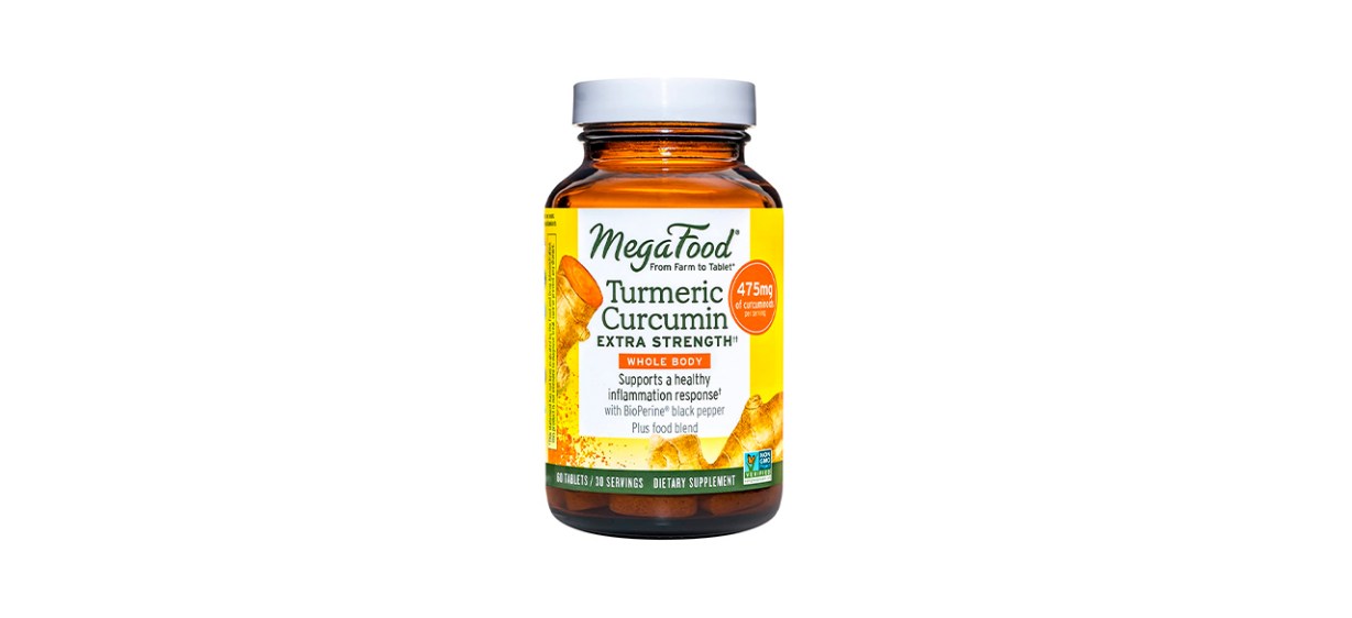 Best MegaFood Turmeric Curcumin Extra Strength Supplement