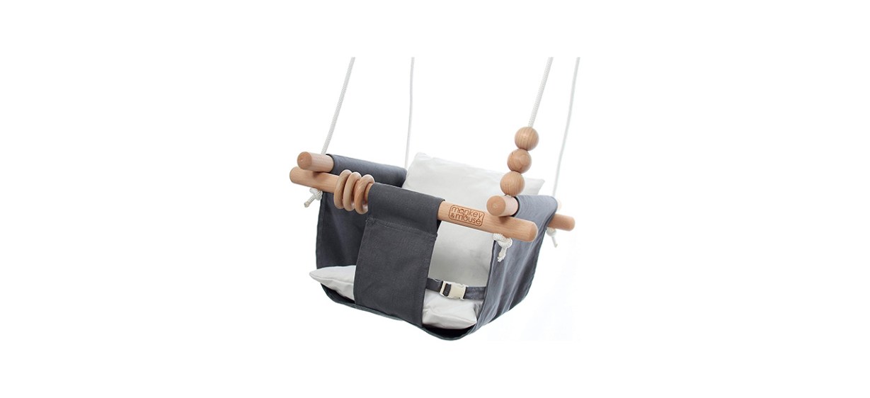 Best Monkey &amp; Mouse Canvas Swing Seat