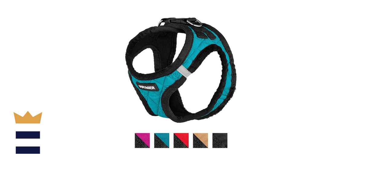 Best Pet Supplies Voyager Padded Fleece Dog Harness