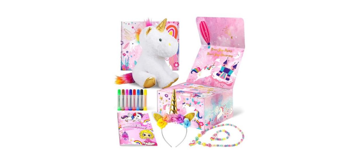 Surprise Box Including Unicorn Plush
