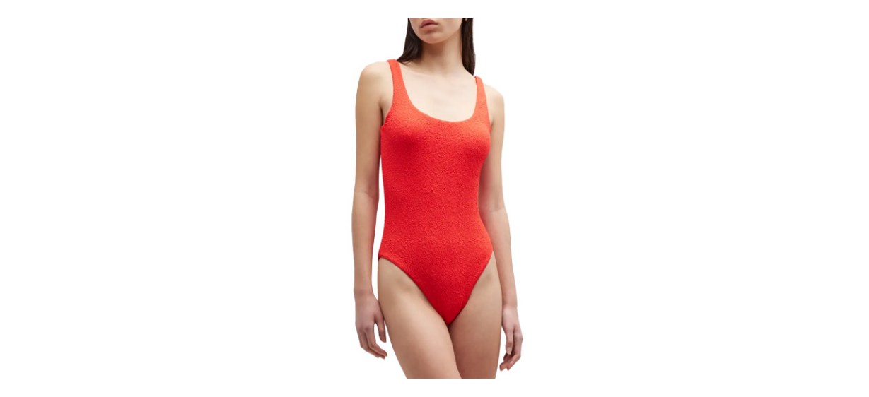 Best Mara Hoffman Jodi Scoop-Neck One-Piece Swimsuit