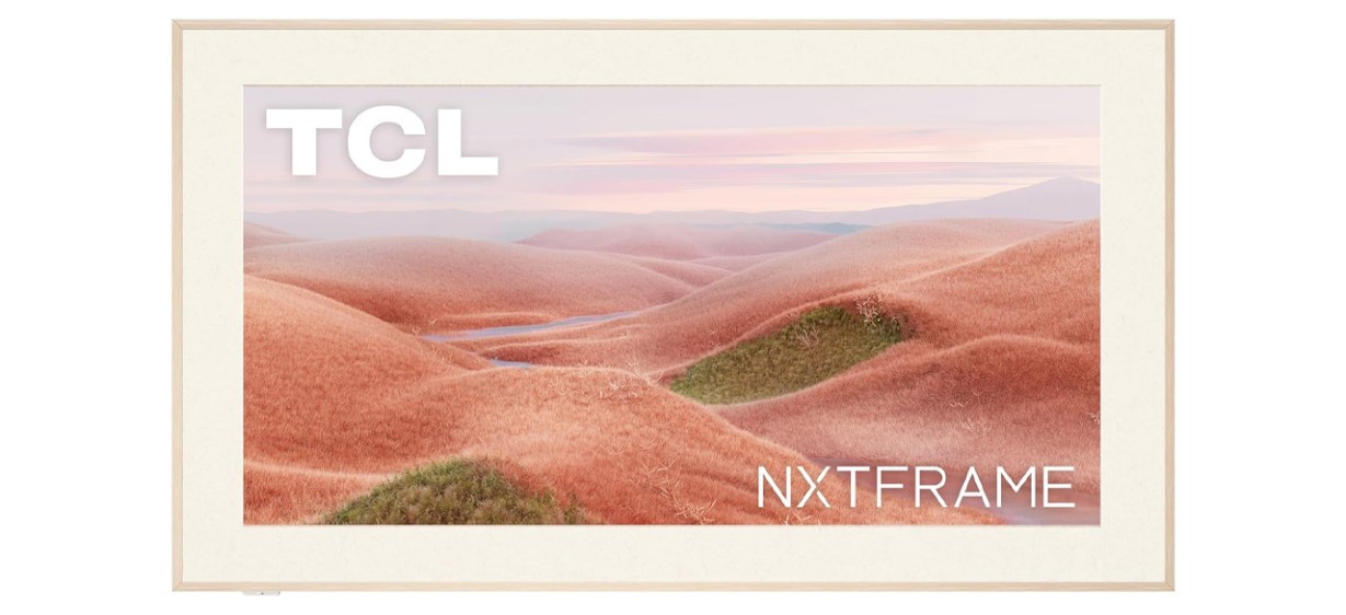 TCL 55-inch Class QLED 4K Smart NXTFRAME TV with Google TV