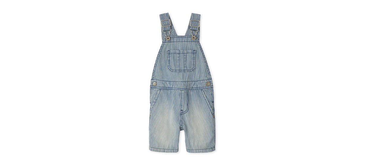 Best The Children's Place Baby and Toddler Boys Denim Shortalls