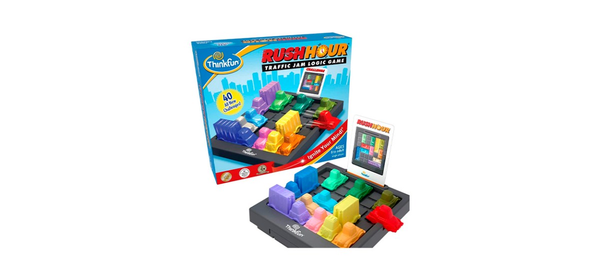 Best ThinkFun Rush Hour Traffic Jam Brain Game