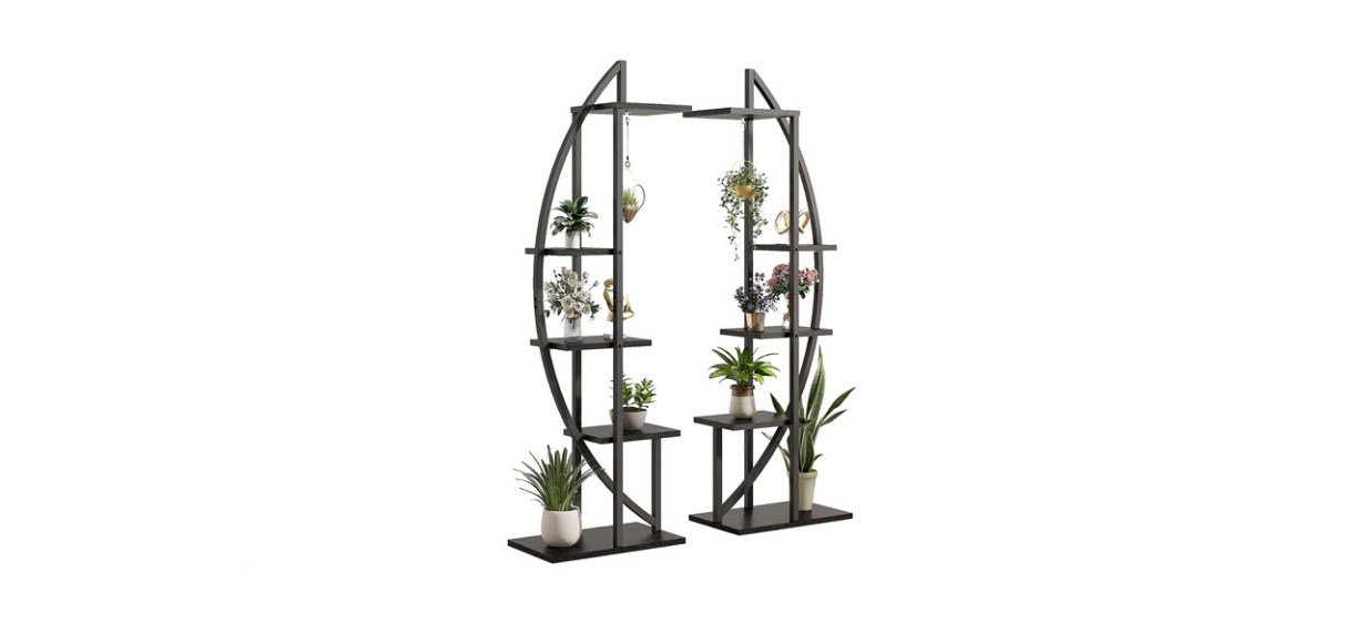 best Yoleny Two-piece Five-tier Metal Plant Stand