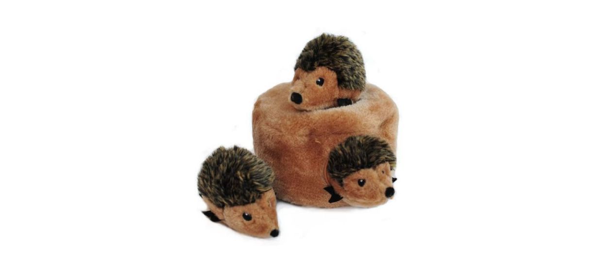 Best ZippyPaws Woodland Friends Burrow Toy