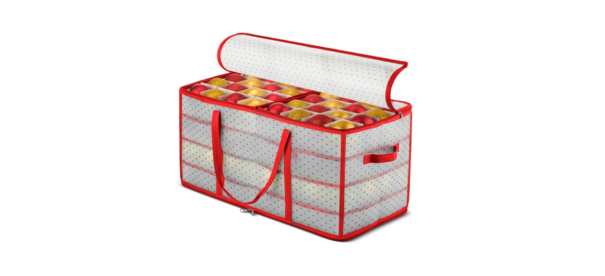 Best Zober Christmas Tree Decoration Organizer