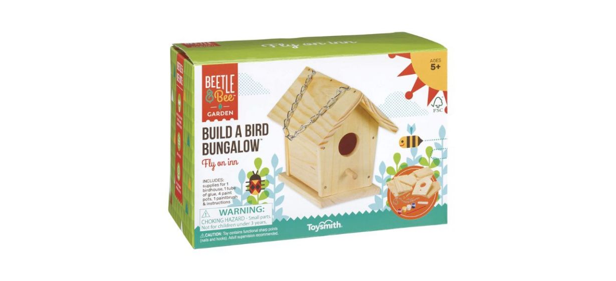 Toysmith Build A Bird Bungalow Toysmith Build A Bird Bungalow
