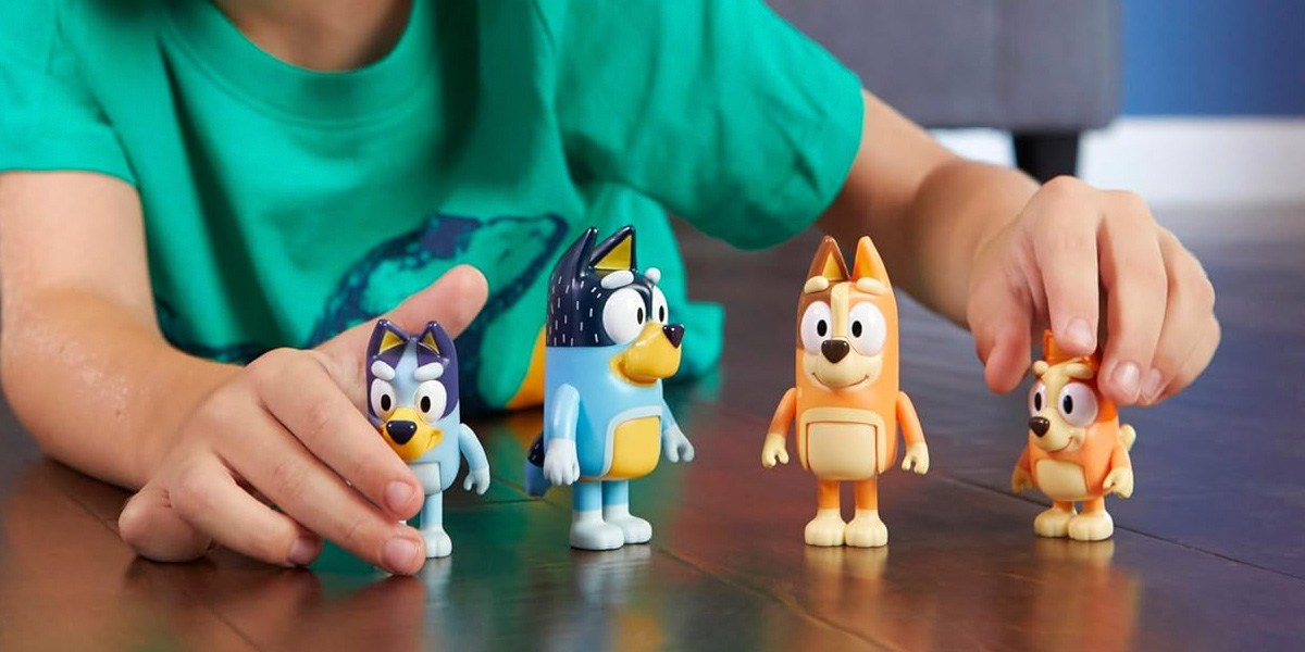 Bluey Family Figure Pack of 4