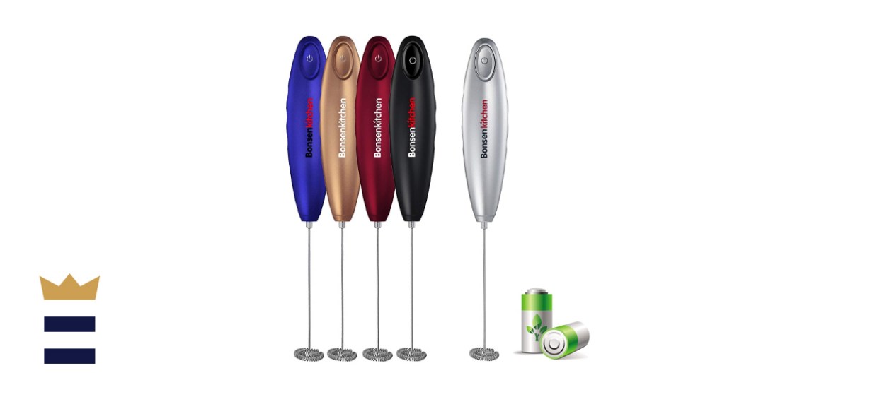 Bonsenkitchen Electric Milk Frother 