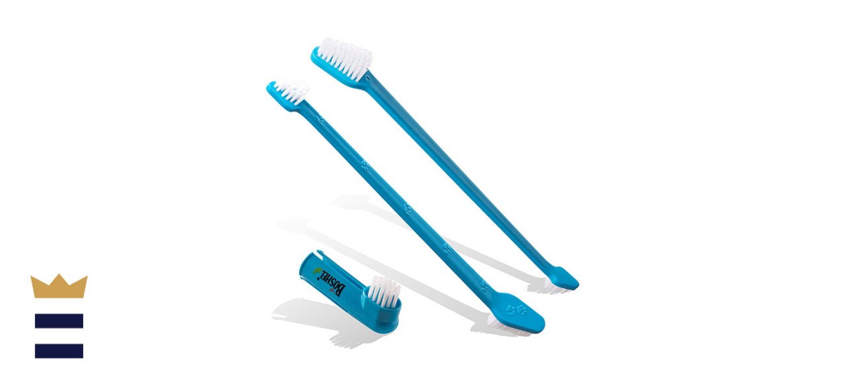 BOSHEL Dog Toothbrush Pack