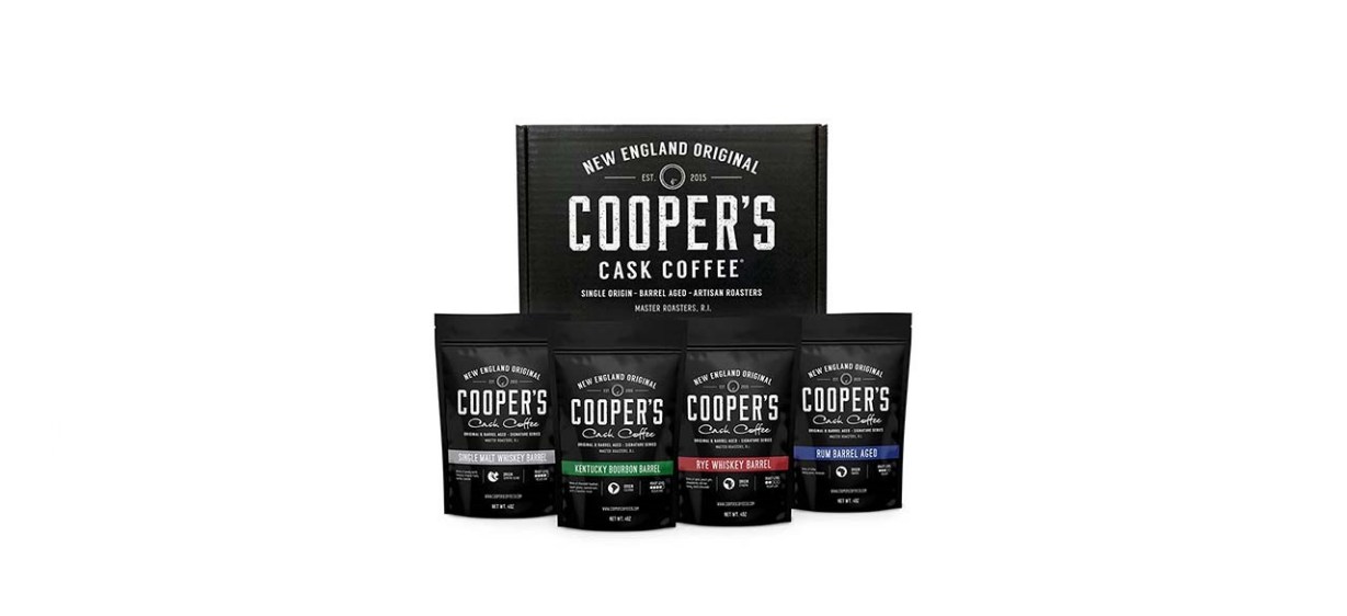 Bourbon &amp; Whiskey Barrel Aged Coffee