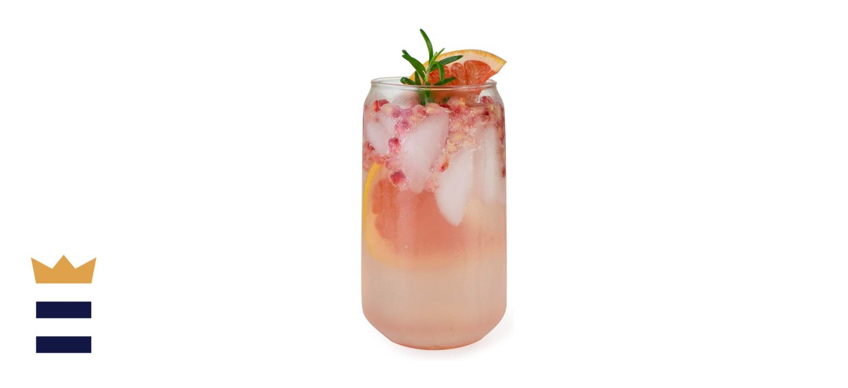 Brimley 4 Pack Can Shaped Beer Glasses