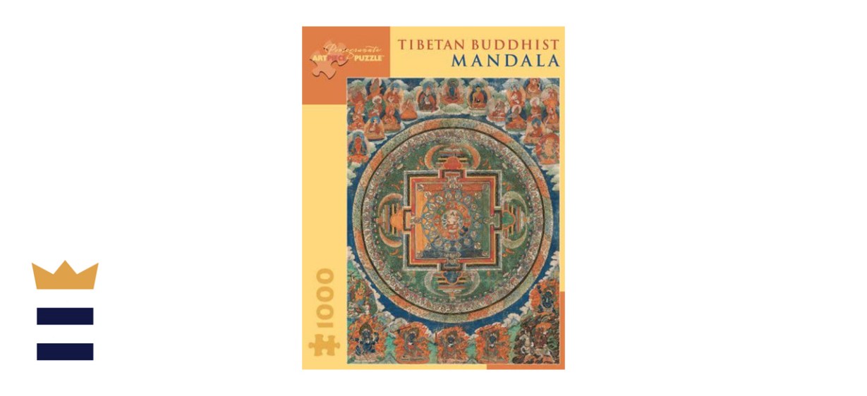Tibetan Buddhist Mandala: 1,000 Piece Puzzle
