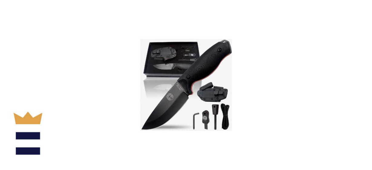 Bushcraft Survival Knife with Full Tang