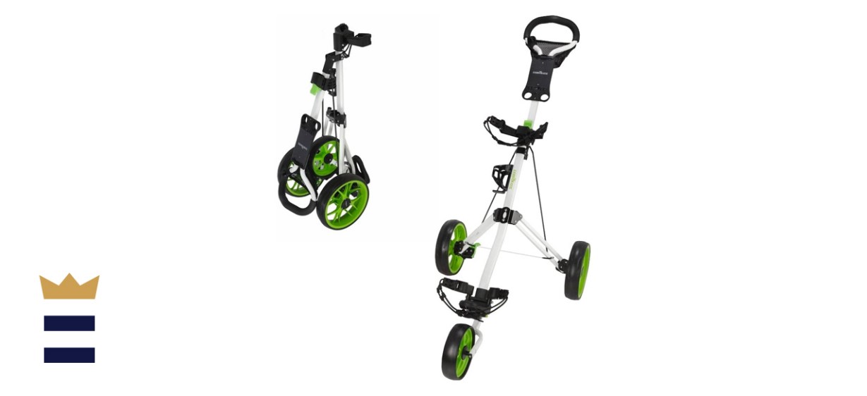 Caddymatic Golf Pro Lite Three-Wheel Golf Cart