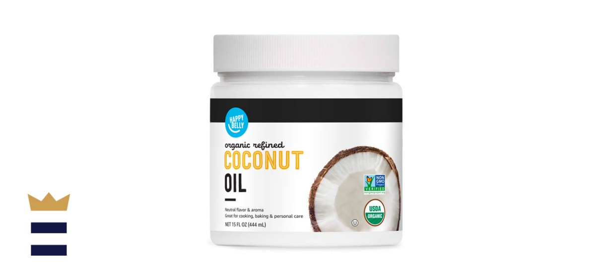 Amazon Brand - Happy Belly Organic Refined Coconut Oil