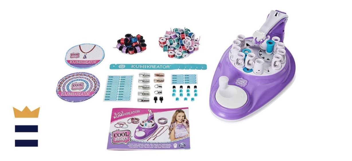 Cool Make 2 in 1 KumiKreator Necklace and Bracelet Maker Activity Kit