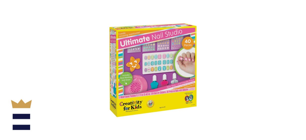 Creativity for Kids Ultimate Nail Studio Manicure Play Set