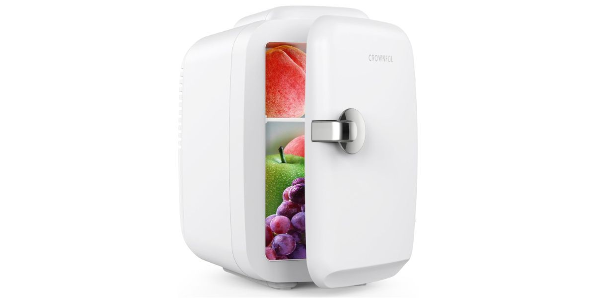 CROWNFUL Mini Fridge