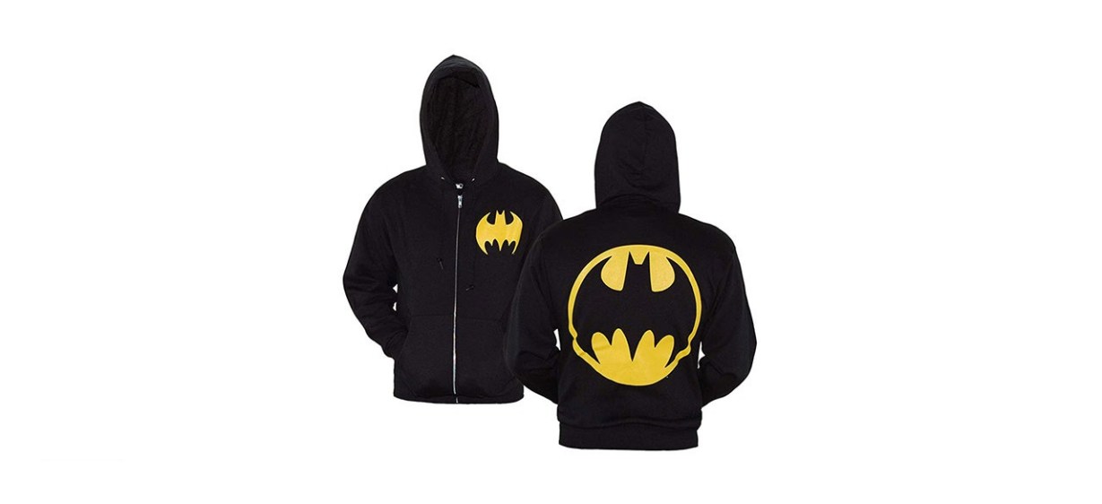 DC Comics Batman Symbol Zip-Up Hoodie