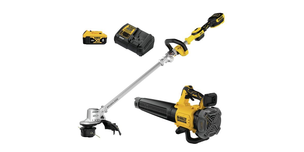DeWalt 20-Volt String Trimmer and Leaf Blower Combo Kit