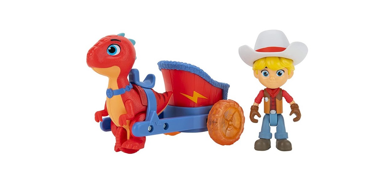 Dino Ranch Jon and Blitz Chariot Vehicle