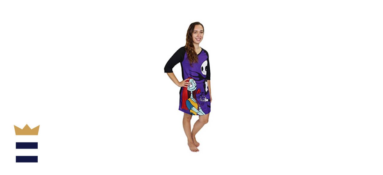 Disney Nightmare Before Christmas Women’s Nightgown Pajamas