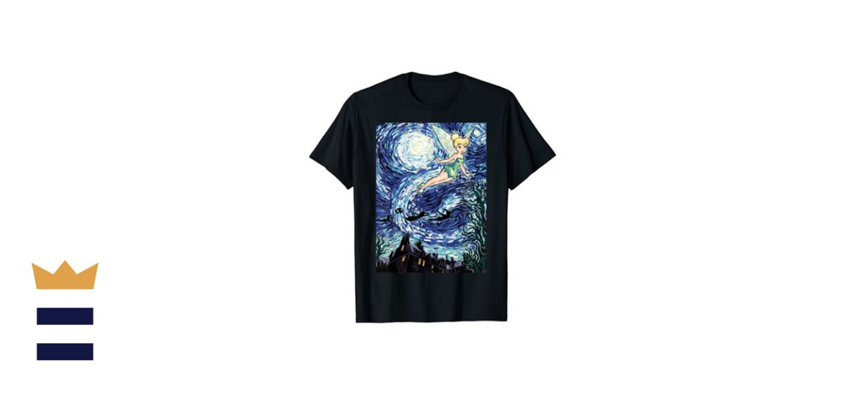 Disney Peter Pan Tinker Bell/Starry Night Portrait T-Shirt